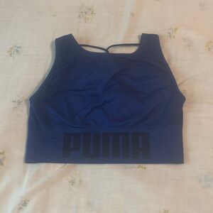 PUMA Women's Navy Sports Bra